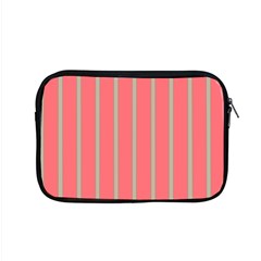 Line Red Grey Vertical Apple Macbook Pro 15  Zipper Case by Mariart