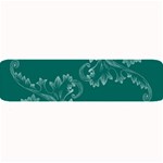 Leaf Green Blue Sexy Large Bar Mats 32 x8.5  Bar Mat