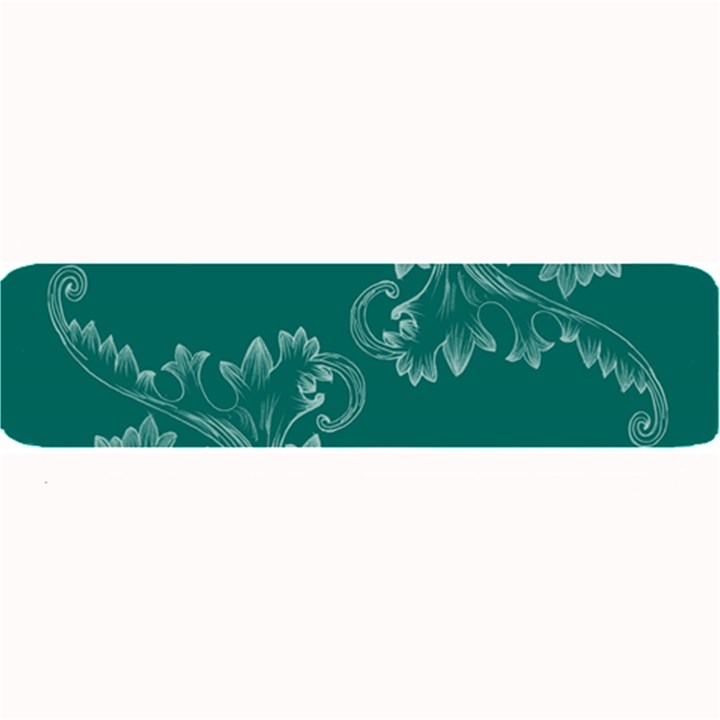 Leaf Green Blue Sexy Large Bar Mats