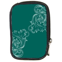 Leaf Green Blue Sexy Compact Camera Cases by Mariart