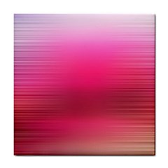 Line Pink Space Sexy Rainbow Tile Coasters