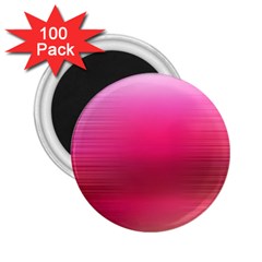 Line Pink Space Sexy Rainbow 2 25  Magnets (100 Pack) 