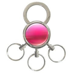 Line Pink Space Sexy Rainbow 3-ring Key Chains by Mariart