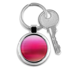 Line Pink Space Sexy Rainbow Key Chains (round) 