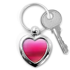 Line Pink Space Sexy Rainbow Key Chains (heart) 