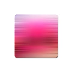 Line Pink Space Sexy Rainbow Square Magnet by Mariart