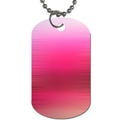 Line Pink Space Sexy Rainbow Dog Tag (one Side) by Mariart