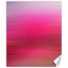 Line Pink Space Sexy Rainbow Canvas 8  X 10 