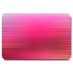 Line Pink Space Sexy Rainbow Large Doormat 