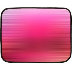 Line Pink Space Sexy Rainbow Double Sided Fleece Blanket (mini)  by Mariart