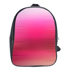 Line Pink Space Sexy Rainbow School Bag (large) by Mariart