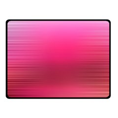 Line Pink Space Sexy Rainbow Fleece Blanket (small)