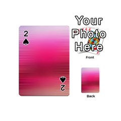 Line Pink Space Sexy Rainbow Playing Cards 54 (mini) 