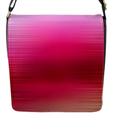 Line Pink Space Sexy Rainbow Flap Messenger Bag (s)