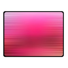 Line Pink Space Sexy Rainbow Double Sided Fleece Blanket (small) 