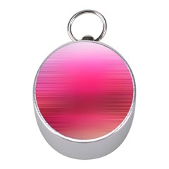 Line Pink Space Sexy Rainbow Mini Silver Compasses