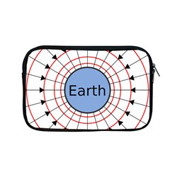 Magnetik Earth s Gravitational Line Triangle Apple Macbook Pro 13  Zipper Case