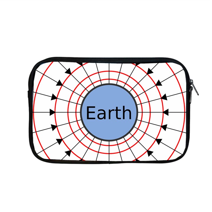 Magnetik Earth s Gravitational Line Triangle Apple MacBook Pro 13  Zipper Case