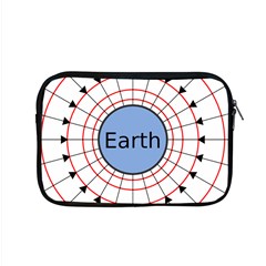 Magnetik Earth s Gravitational Line Triangle Apple Macbook Pro 15  Zipper Case by Mariart