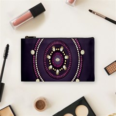 Mandalarium Hires Hand Eye Purple Cosmetic Bag (small) 