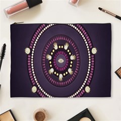 Mandalarium Hires Hand Eye Purple Cosmetic Bag (xl)