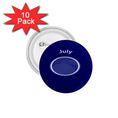 Moon July Blue Space 1 75  Buttons (10 Pack) by Mariart