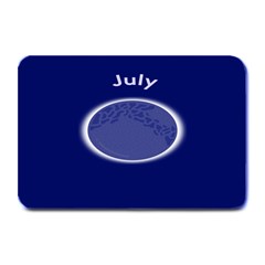 Moon July Blue Space Plate Mats by Mariart