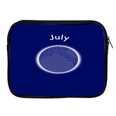 Moon July Blue Space Apple Ipad 2/3/4 Zipper Cases