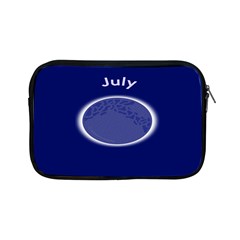 Moon July Blue Space Apple Ipad Mini Zipper Cases by Mariart