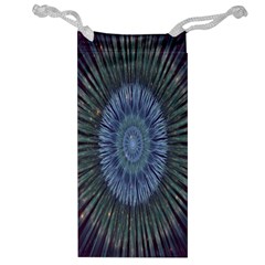 Peaceful Flower Formation Sparkling Space Jewelry Bag by Mariart