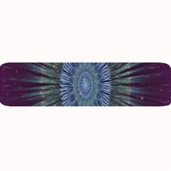 Peaceful Flower Formation Sparkling Space Large Bar Mats by Mariart