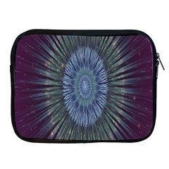 Peaceful Flower Formation Sparkling Space Apple Ipad 2/3/4 Zipper Cases by Mariart