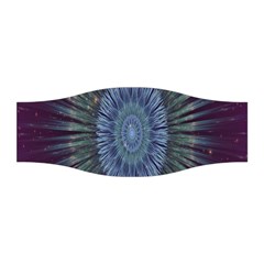 Peaceful Flower Formation Sparkling Space Stretchable Headband by Mariart