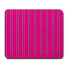 Pink Line Vertical Purple Yellow Fushia Large Mousepads by Mariart