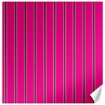 Pink Line Vertical Purple Yellow Fushia Canvas 12  x 12   11.4 x11.56  Canvas - 1