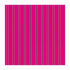 Pink Line Vertical Purple Yellow Fushia Medium Glasses Cloth (2-side) by Mariart