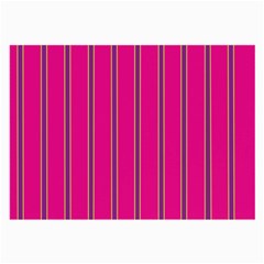 Pink Line Vertical Purple Yellow Fushia Large Glasses Cloth