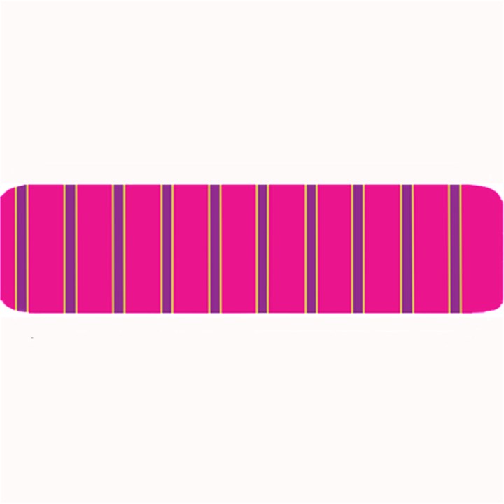 Pink Line Vertical Purple Yellow Fushia Large Bar Mats