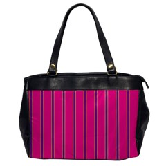 Pink Line Vertical Purple Yellow Fushia Office Handbags