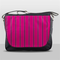 Pink Line Vertical Purple Yellow Fushia Messenger Bags