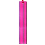 Pink Line Vertical Purple Yellow Fushia Large Book Marks Front