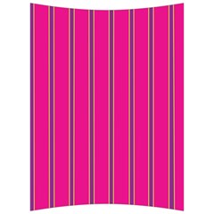 Pink Line Vertical Purple Yellow Fushia Back Support Cushion