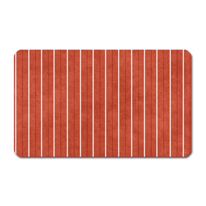 Line Vertical Orange Magnet (Rectangular)