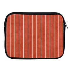 Line Vertical Orange Apple Ipad 2/3/4 Zipper Cases by Mariart