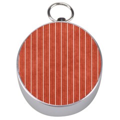 Line Vertical Orange Silver Compasses