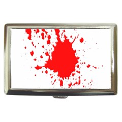 Red Blood Splatter Cigarette Money Cases