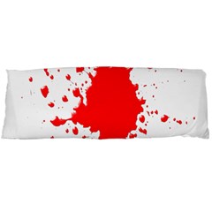 Red Blood Splatter Body Pillow Case (dakimakura)