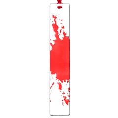 Red Blood Splatter Large Book Marks by Mariart