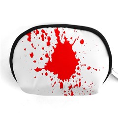 Red Blood Splatter Accessory Pouches (medium) 