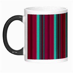 Red Blue Line Vertical Morph Mugs by Mariart